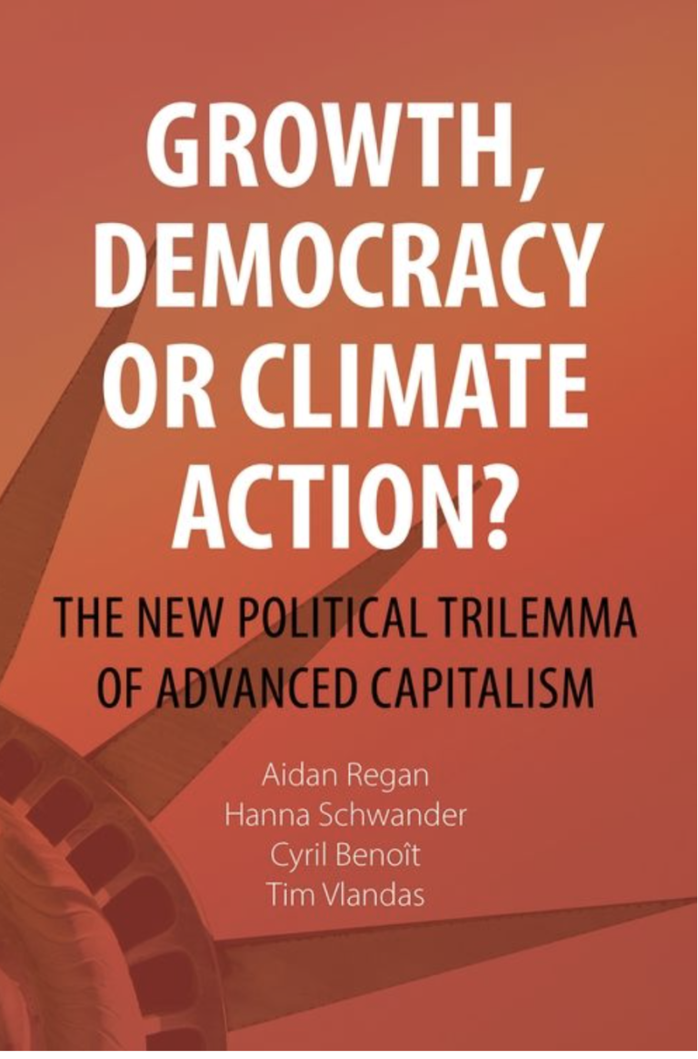 CES Webinar: Growth, Democracy or Climate Action? The New Political Trilemma of Advanced Capitalism with Aidan Regan